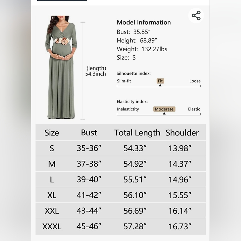Maternity Dress - Picture 6 of 7
